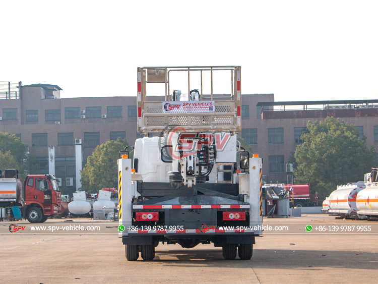 FOTON 32M Aerial Working Platform Truck - Rear Side